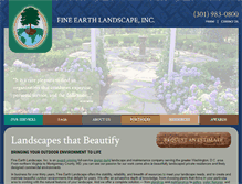 Tablet Screenshot of fineearth.com